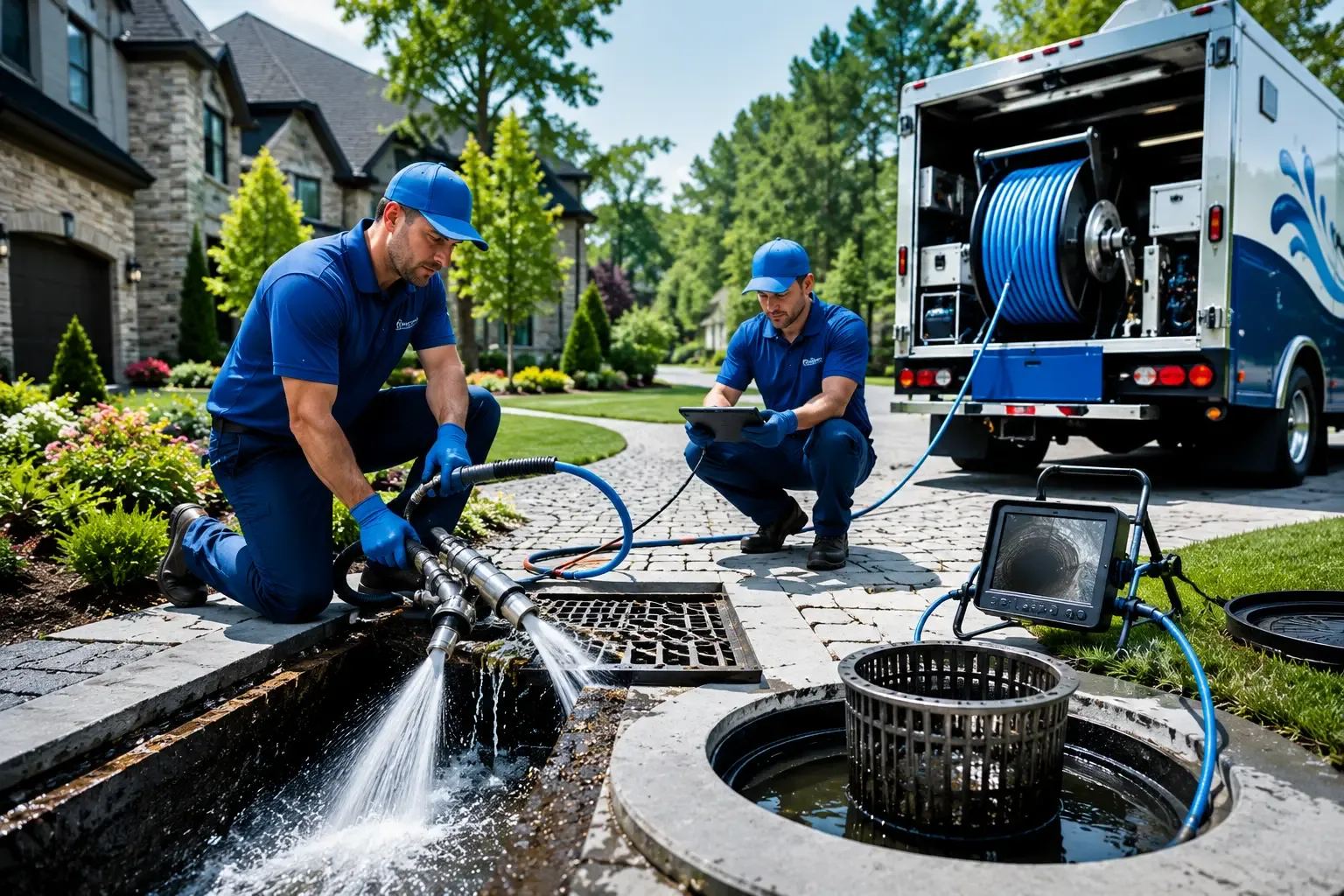 Local outdoor drain cleaning professionals in Blue River, WI