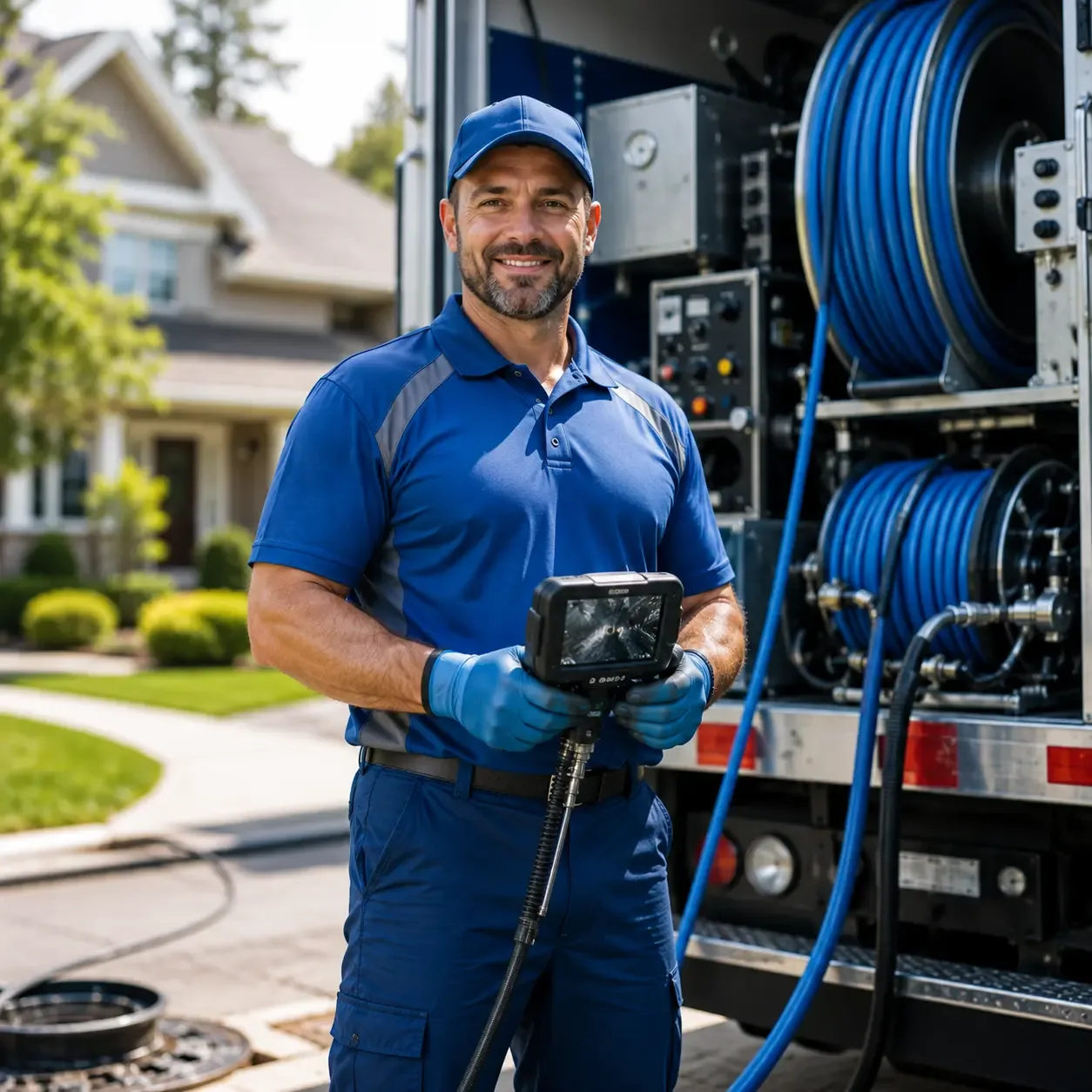Local outdoor drain cleaning specialists in Blue River, WI